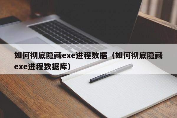 如何彻底隐藏exe进程数据（如何彻底隐藏exe进程数据库）