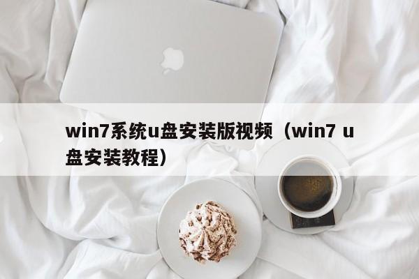 win7系统u盘安装版视频（win7 u盘安装教程）